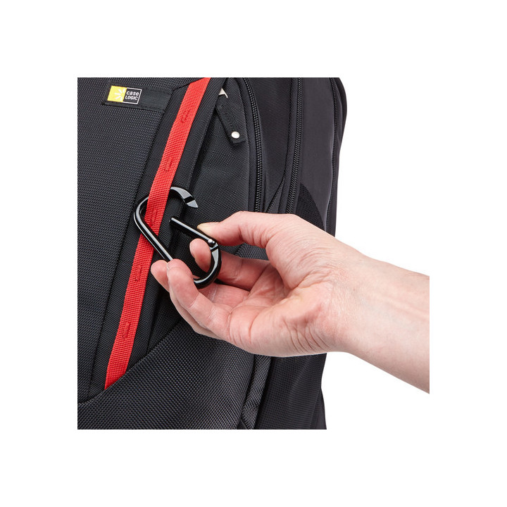 Case Logic Evolution BPEB-115 Black 39,6 cm (15.6") Étui sac à dos Noir