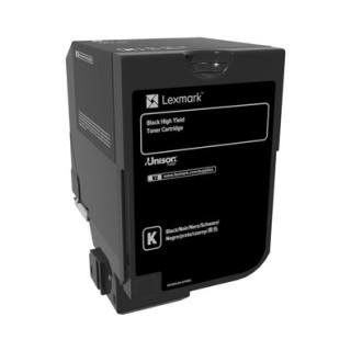 Lexmark CX725 toner cartridge 1 pc(s) Original Black