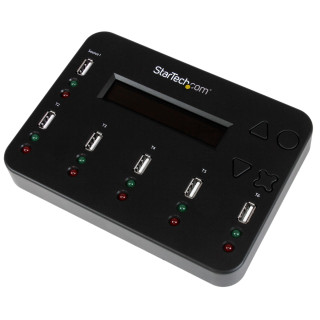 StarTech.com Duplicateur et Effaceur Autonome de 1 à 5 clés USB, Copieur de Plusieurs Clés USB, Copie Système et Fichier et