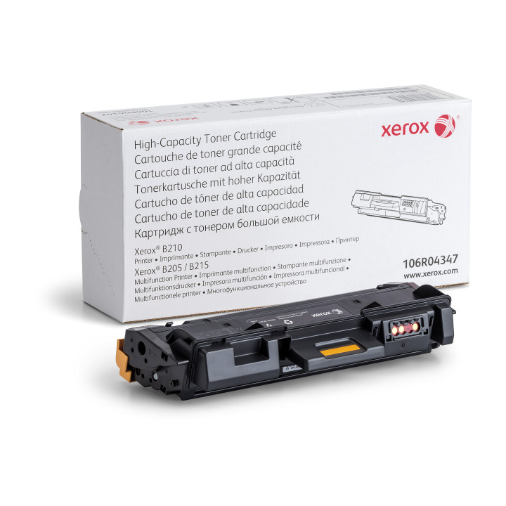 Xerox Cartouche de toner Noir de Grande capacité Imprimante ® B210, Imprimante multifonction ® B205​/​ ® B215 (3000 pag