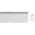 Logitech 920-009199 clavier Souris incluse Bureau RF sans fil Espagnole Blanc