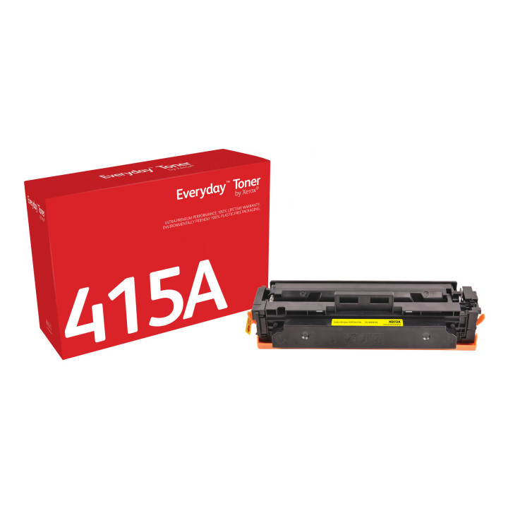 Toner Jaune Everyday™ de Xerox compatible avec HP 415A (W2032A), Capacité standard