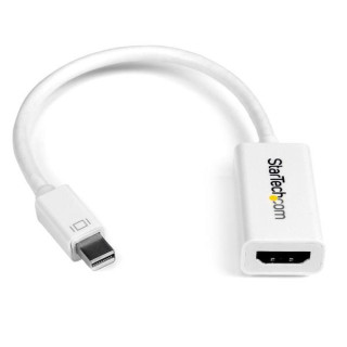 StarTech.com Adaptateur Mini DisplayPort vers HDMI - Convertisseur Vidéo Actif mDP à HDMI - 4K30Hz - Mini DP ou TB 1/2 Mac/PC