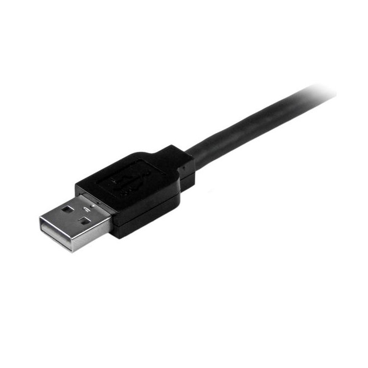 StarTech.com Câble USB Actif A vers B 15 m - M/M - Noir