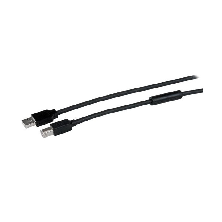 StarTech.com Câble USB Actif A vers B 15 m - M/M - Noir