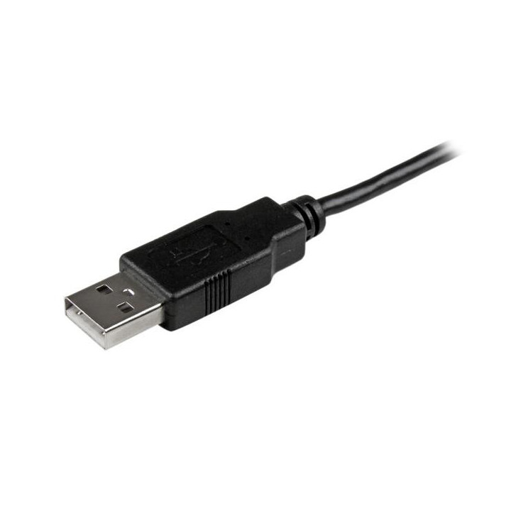 StarTech.com Câble de charge / synchronisation mobile USB A vers Micro B slim de 15 cm pour smartphone et tablette - M/M - Noi