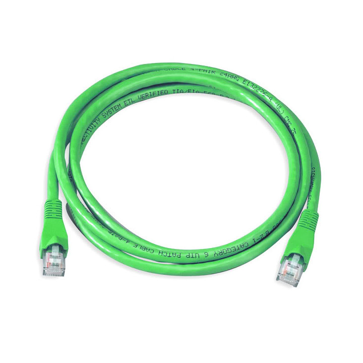 IBM RJ45/RJ45 Cat.6 10m câble de réseau Vert Cat6