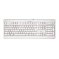 CHERRY KC 1068 Clavier filaire étanche IP68, blanc grisé, USB, AZERTY - FR