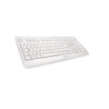 CHERRY KC 1068 Clavier filaire étanche IP68, blanc grisé, USB, AZERTY - FR