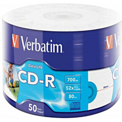 Verbatim 50x CD-R 700 Mo 50 pièce(s)
