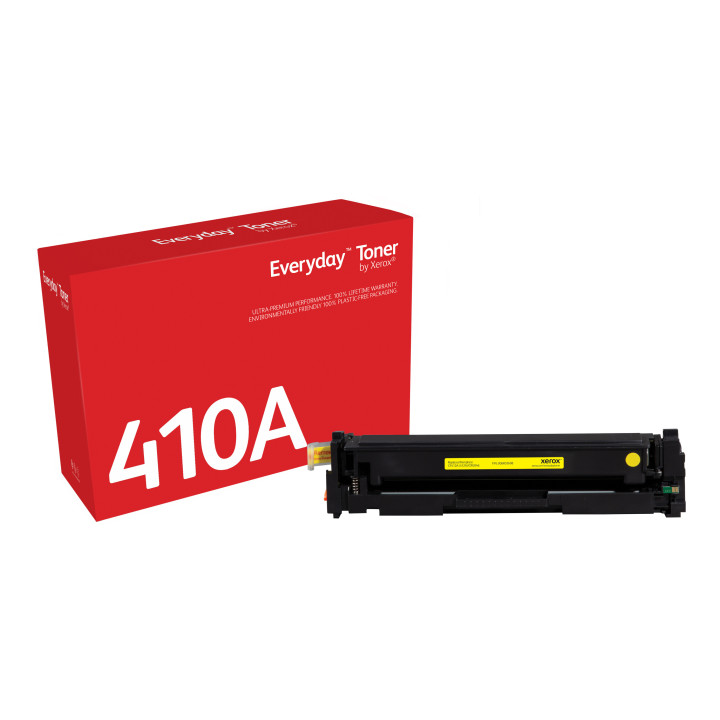 Toner Jaune Everyday™ de Xerox compatible avec HP 410A (CF412A), Capacité standard