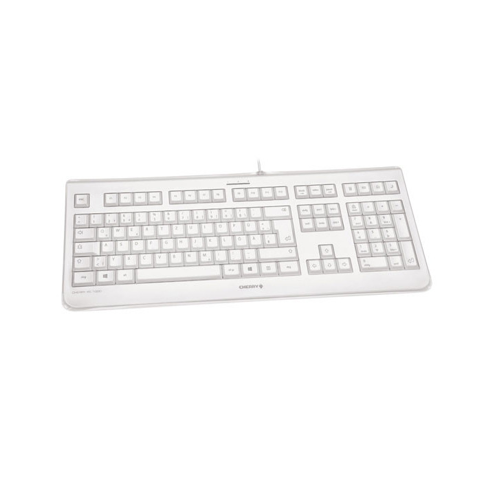 CHERRY KC 1068 clavier Bureau USB QWERTY Anglais américain Gris