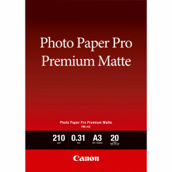 Canon Papier photo A3 Premium Mat PM-101 - 20 feuilles