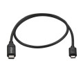StarTech.com Câble USB-C vers Micro USB-B de 50cm, Câble de Transfert de Données, USB 2.0, USB C vers Micro-B