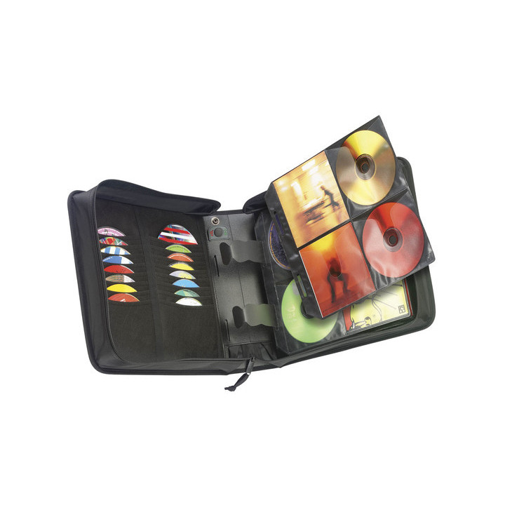 Case Logic CDW-208 Black Étui avec portefeuille 224 disques Noir