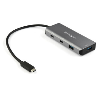 StarTech.com Hub USB-C 4 Ports - 2x USB-A et 2x USB-C - Hub SuperSpeed 10Gbps USB Type-C 3.2 Gen 2 - Alimentation Bus USB - Ada