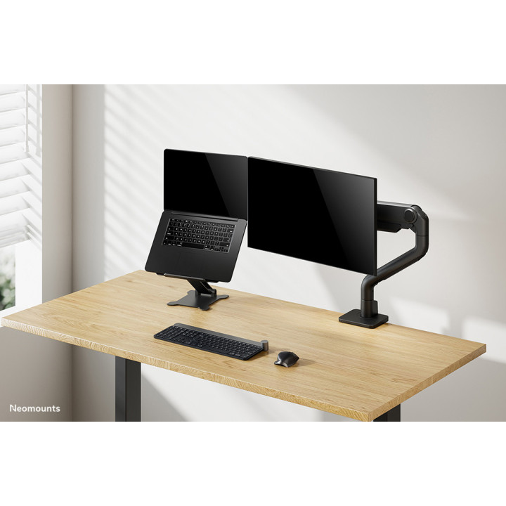 Neomounts DS20-740BL1 Support pour ordinateur portable 11-15" - ajustement en hauteur - pliable - compact - universel