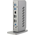 StarTech.com Dock USB-C USB-A - Station d'Accueil USB 3.0 Hybride Universelle pour PC Portable USB-C ou USB-A - Double Écran 4