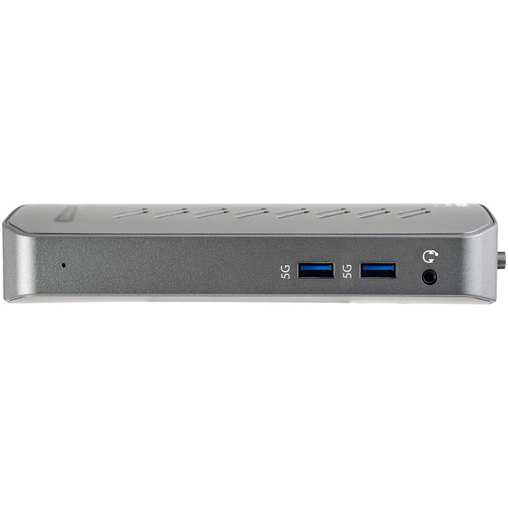 StarTech.com Dock USB-C USB-A - Station d'Accueil USB 3.0 Hybride Universelle pour PC Portable USB-C ou USB-A - Double Écran 4