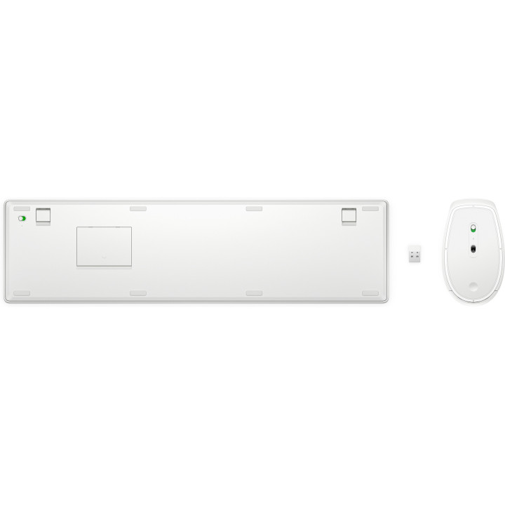HP STORE 3PL clavier Souris incluse Universel RF sans fil Blanc
