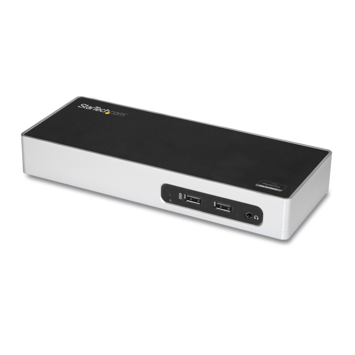 StarTech.com Station d'Accueil USB 3.0 à Double Écran - Dock Universel Type-A pour PC/Ordinateur Portable avec HDMI et DVI/VG