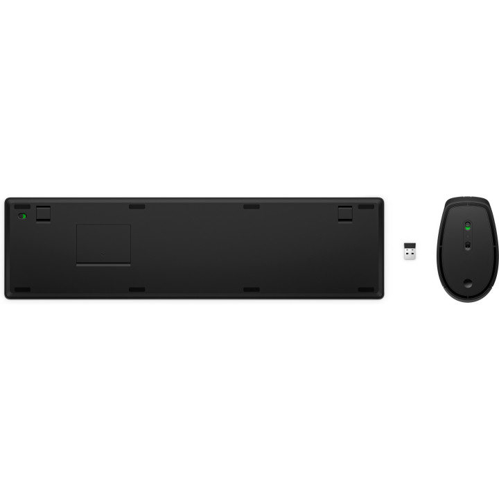 HP 655 WRLS KB/MSE COMBO clavier Souris incluse Maison RF sans fil Noir
