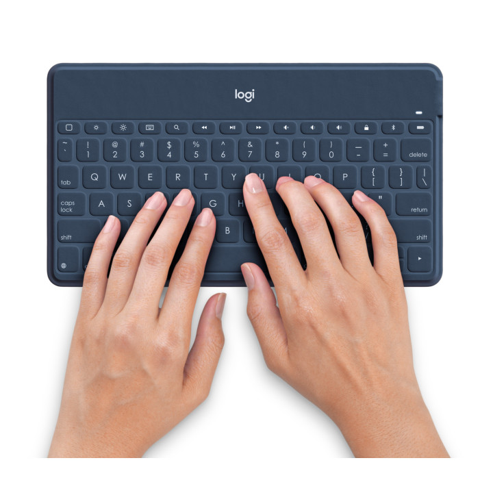Logitech 920-010044 clavier pour tablette Espagnole Bluetooth Bleu