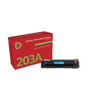 Toner remanufacturé Cyan Everyday™ de Xerox compatible avec HP 203A (CF541A), Capacité standard