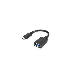 Lenovo 4X90Q59481 câble USB USB 3.2 Gen 1 (3.1 Gen 1) 0,14 m USB C USB A Noir