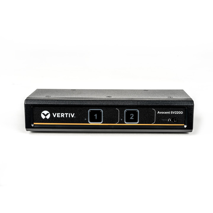 Vertiv Avocent 2 Ordinateur(s) - 1 Utilisateur(s) local - 3840 x 2160 - 4 x USB - 3 x DisplayPort - Bureau