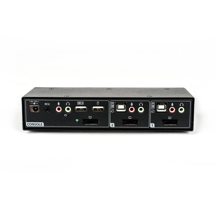 Vertiv Avocent 2 Ordinateur(s) - 1 Utilisateur(s) local - 3840 x 2160 - 4 x USB - 3 x DisplayPort - Bureau