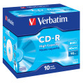 Verbatim CD-R High Capacity 800 Mo 10 pièce(s)