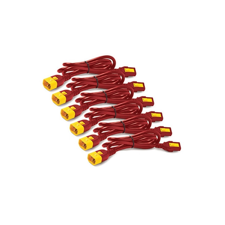 APC AP8704S-WWX340 câble électrique Rouge 1,22 m Coupleur C13 Coupleur C14