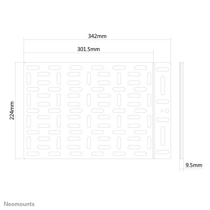 Neomounts NS-MPM100 Support pour lecteur multimédia - universel