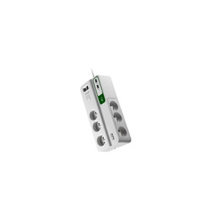 APC PM6U-FR protection surtension Blanc 6 sortie(s) CA 230 V 2 m