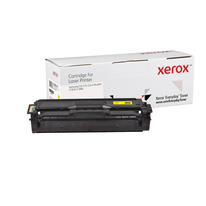 Everyday Toner remanufacturé Jaune ™ de Xerox compatible avec Samsung CLT-Y504S, Capacité standard