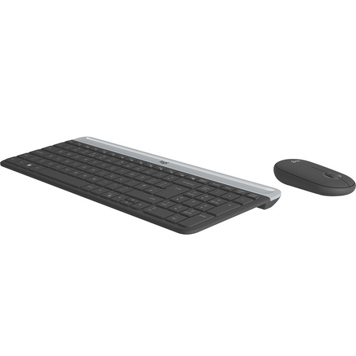 Logitech 920-009190 clavier Souris incluse Universel RF sans fil AZERTY Français Graphite