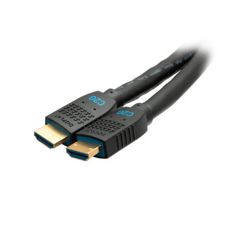 C2G 7,6 m Câble HDMI® haut débit actif ultra flexible série Performance - 4K 60 Hz encastrable dans le mur, indice CMG (FT4