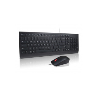 Lenovo 4X30L79917 clavier Souris incluse Bureau USB Suisse Noir