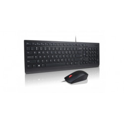 Lenovo 4X30L79917 clavier Souris incluse Bureau USB Suisse Noir
