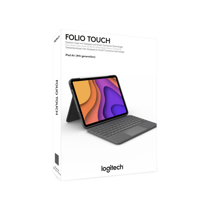 Logitech Folio Touch Gris Smart Connector AZERTY Français