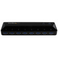 StarTech.com Concentrateur USB 3.0 (5Gbps) 10 ports avec Ports de Charge et de Synchronisation - 8 x USB-A, 2 x USB-A ports de 