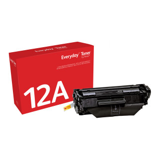 Toner Noir Everyday™ de Xerox compatible avec HP 12A (Q2612A), Capacité standard