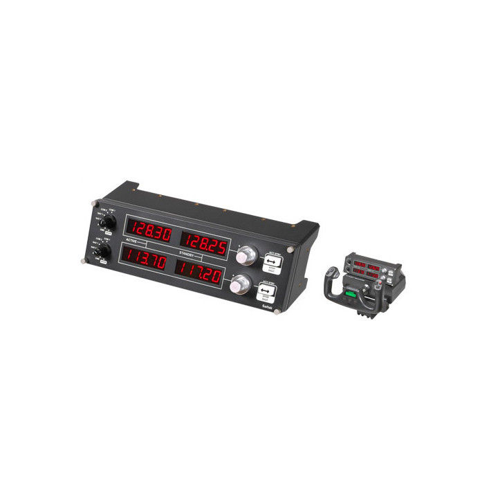 Logitech G 945-000011 accessoire de jeux vidéo Noir, Rouge, Argent USB 2.0 simulation de vol Analogique/Numérique PC