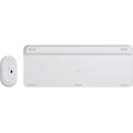 Logitech 920-009191 clavier Souris incluse Bureau RF sans fil AZERTY Français Blanc