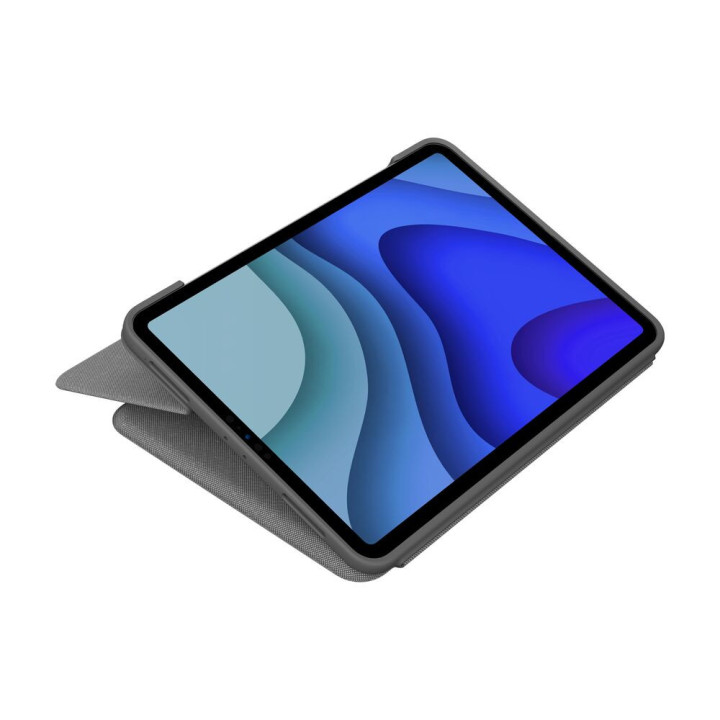 Logitech Folio Touch Gris Smart Connector QWERTZ Suisse