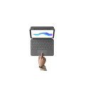 Logitech Folio Touch Gris Smart Connector QWERTZ Suisse