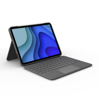 Logitech Folio Touch Gris Smart Connector QWERTZ Suisse