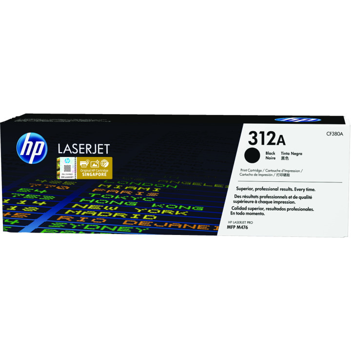 HP Cartouche 312A toner Noir LaserJet