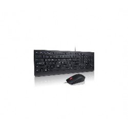 Lenovo 4X30L79921 clavier Souris incluse Universel USB QWERTY Anglais britannique Noir